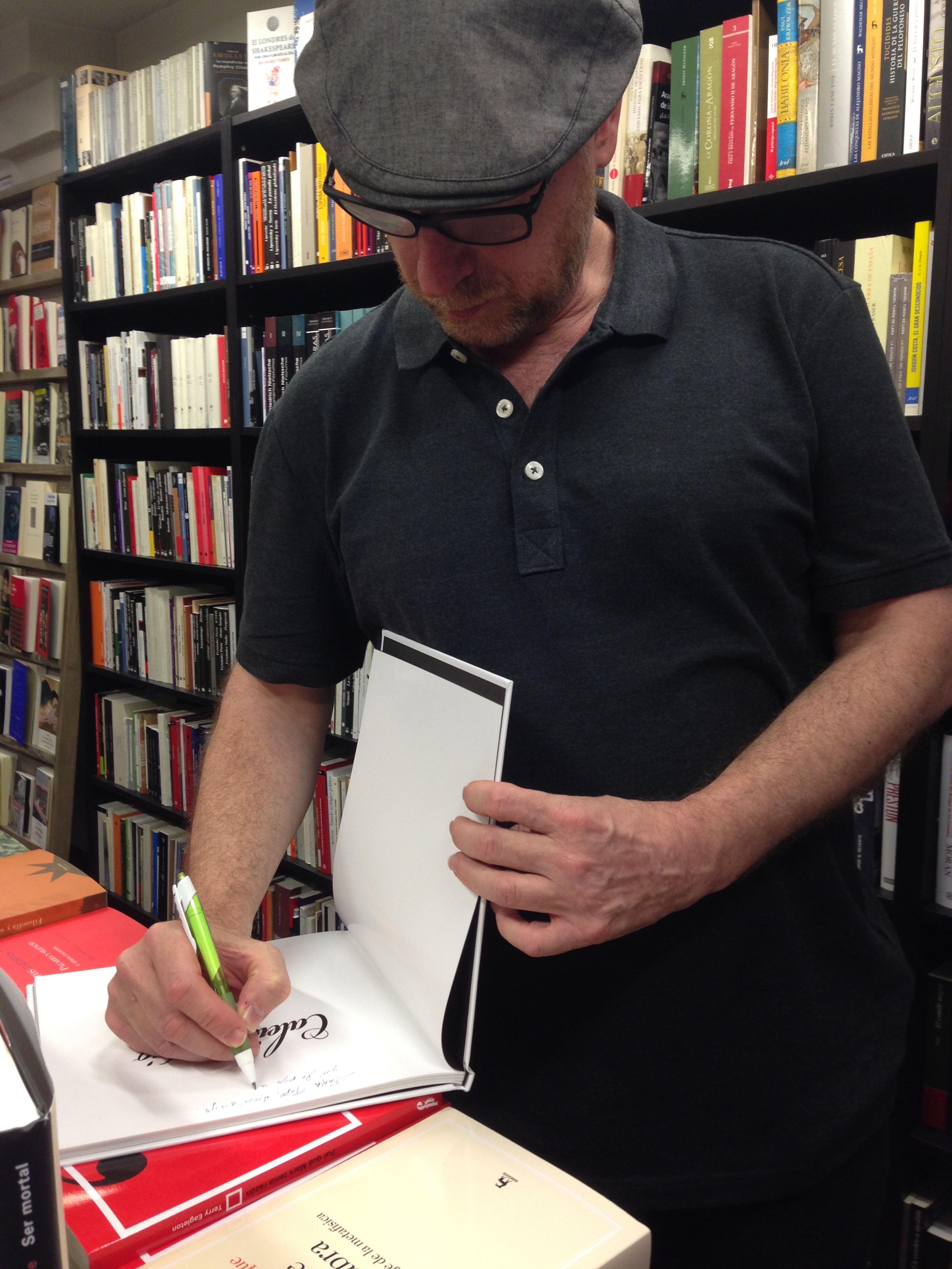 Daniel Mordzinski estuvo en Zaragoza